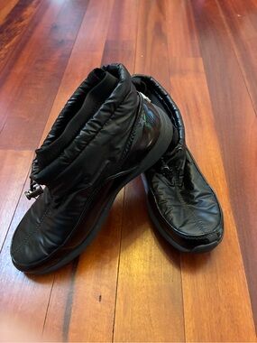 Sporto Black Women's Winter Rain Boots